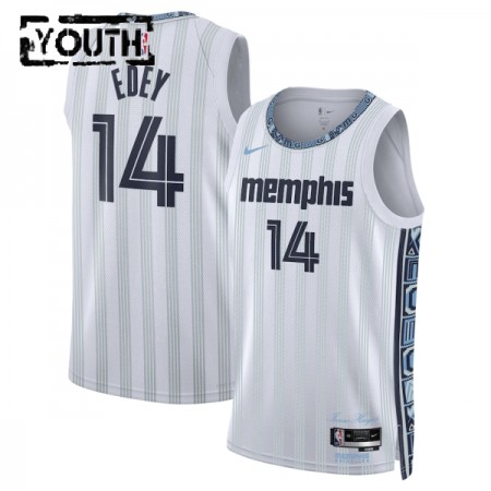 Camiseta Niños Memphis Grizzlies Zach Edey 2025-26 Nike City Edition Gris Swingman Camiseta Niños Memphis Grizzlies Zach Edey 2025-26 Nike City Edition Gris Swingman